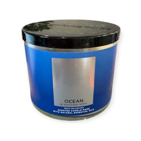 Ocean Bath & Body Works 3 Wick Candle 14.5oz