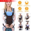 Baby Carrier Breathable Adjustable Wrap Sling Backpack Front Back Chest Infant Carrier Bag