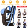 Baby Carrier Breathable Adjustable Wrap Sling Backpack Front Back Chest Infant Carrier Bag