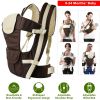 Baby Carrier Breathable Adjustable Wrap Sling Backpack Front Back Chest Infant Carrier Bag